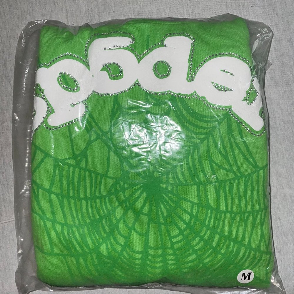 Sp5der Hoodie Green